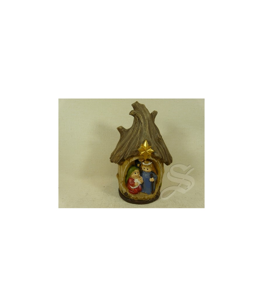 NACIMIENTO  INFANTIL EN ARBOL 2 SURTIDOS 7 * 6 *15 CM