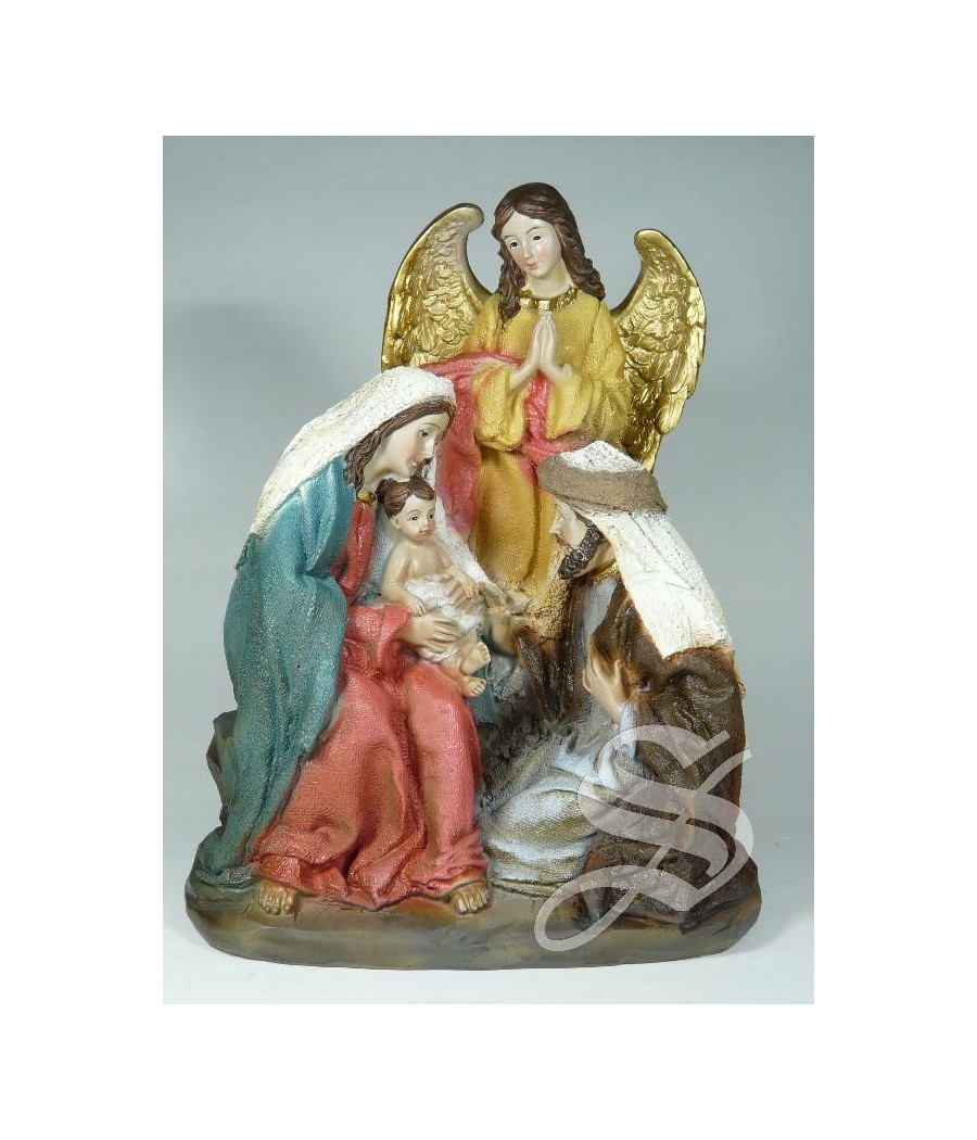 NACIMIENTO 1 PIEZA 19 CM. CON ANGEL