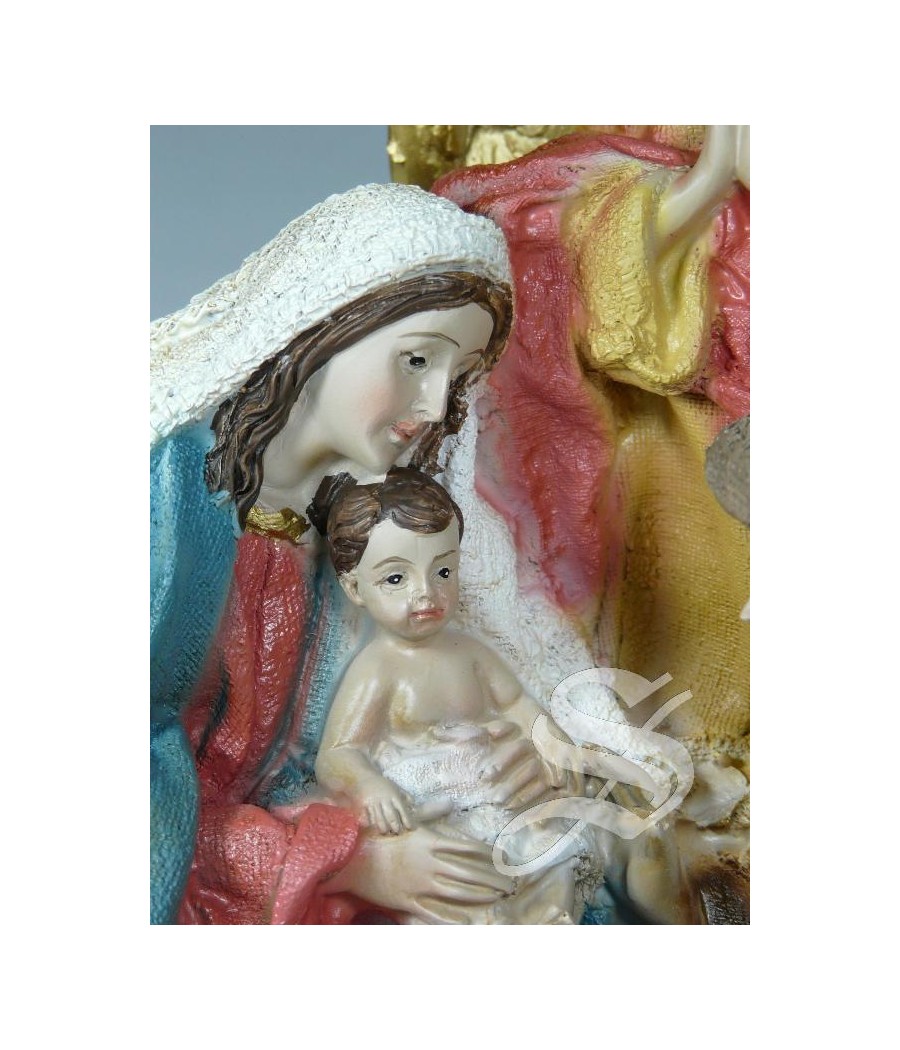 NACIMIENTO 1 PIEZA 19 CM. CON ANGEL