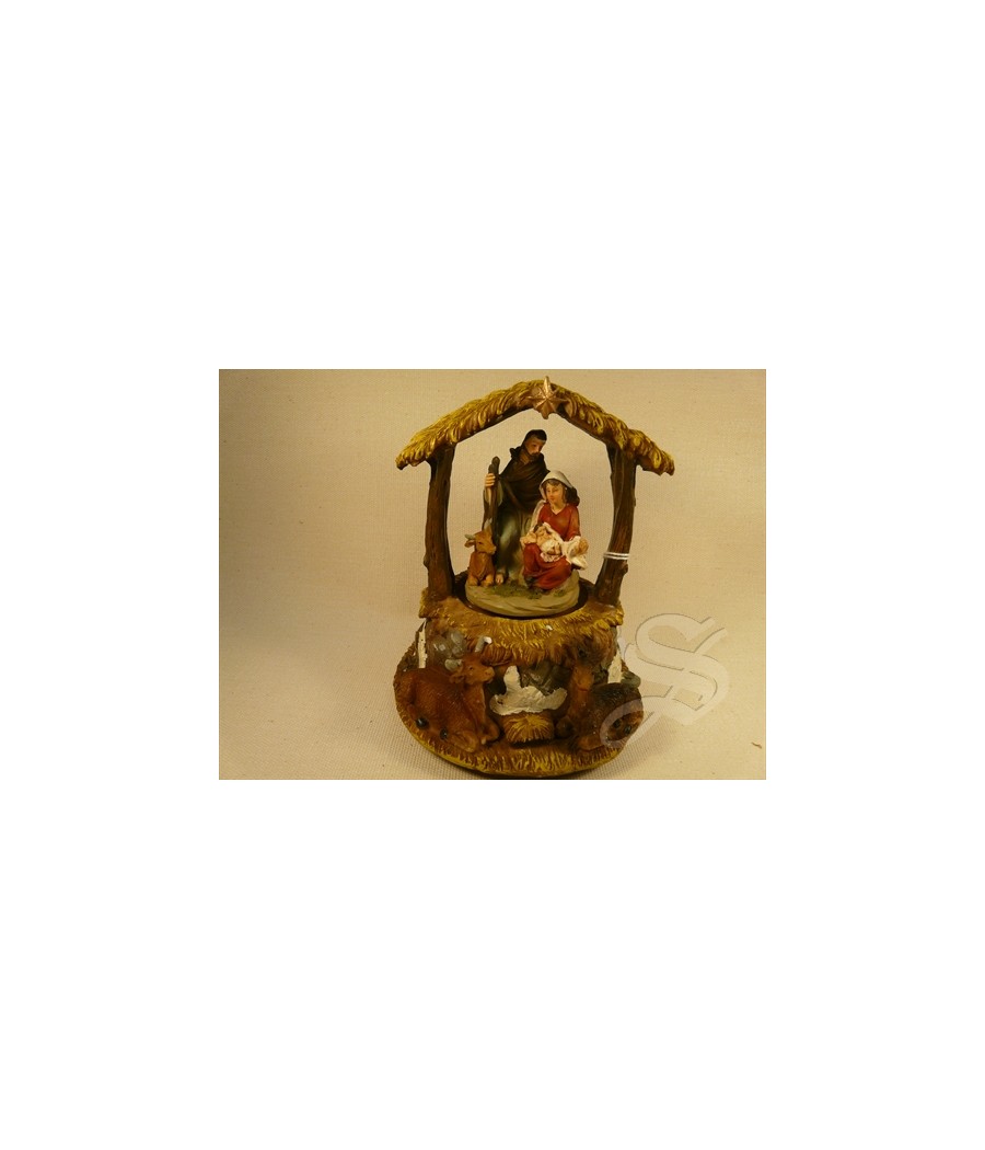 NACIMIENTO MUSICAL 11 * 11 *14 CM. 2 SURTIDO.