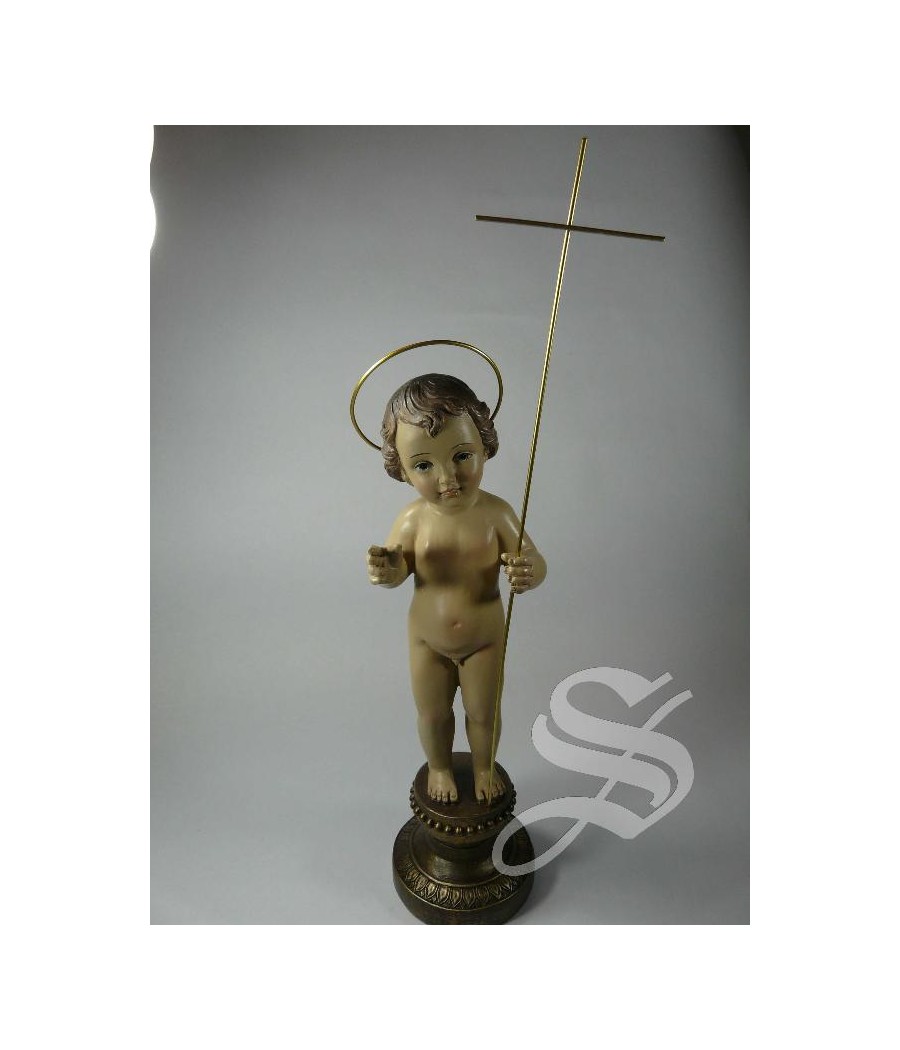 NIÑO JESUS CON CRUZ 33 CM