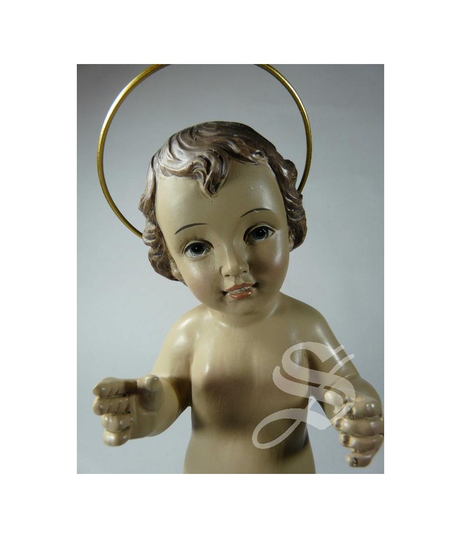 NIÑO JESUS CON CRUZ 33 CM