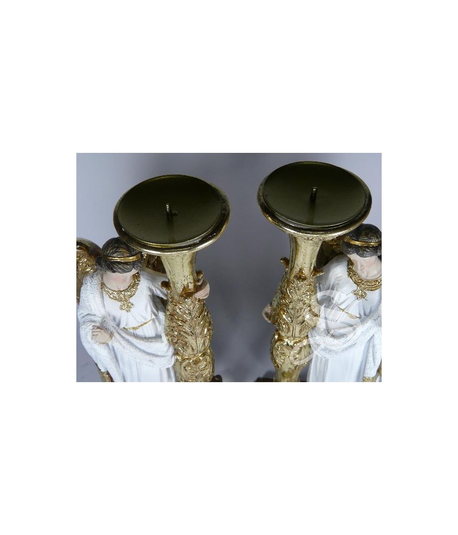 PAREJA ANGELES CANDELABRO 24 CM. PRECIO POR UNIDAD