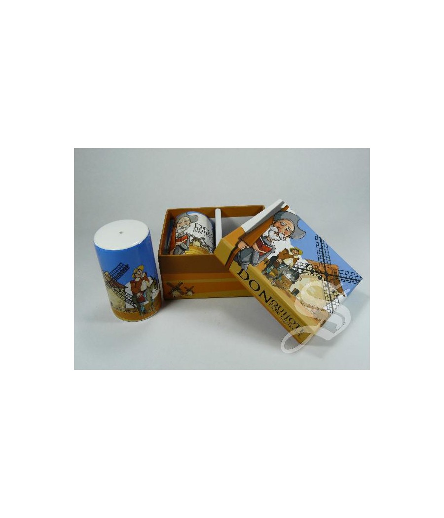 SET SAL Y PIMIENTA QUIJOTE PORCELANA