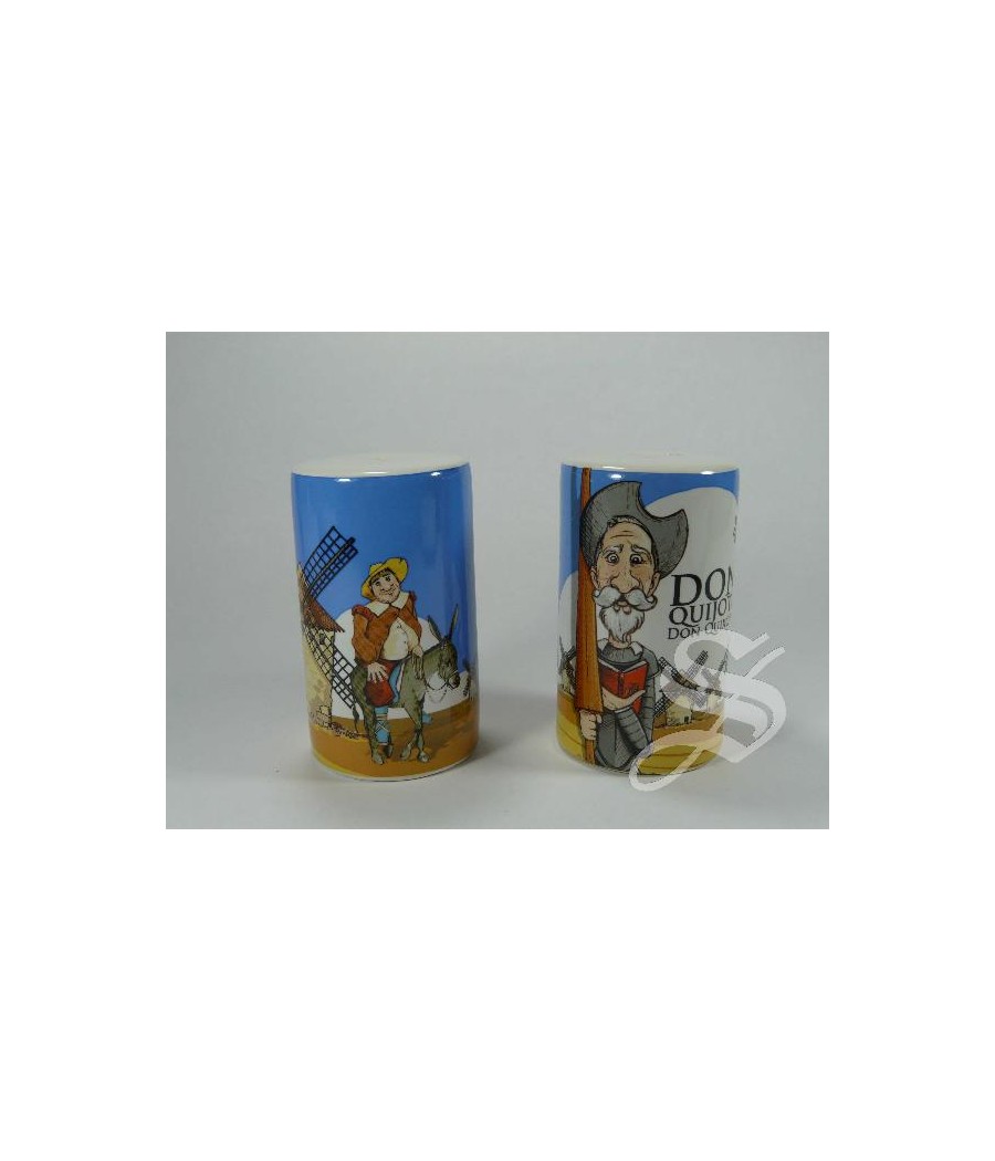SET SAL Y PIMIENTA QUIJOTE PORCELANA