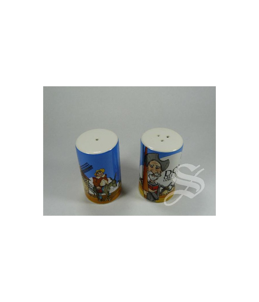 SET SAL Y PIMIENTA QUIJOTE PORCELANA