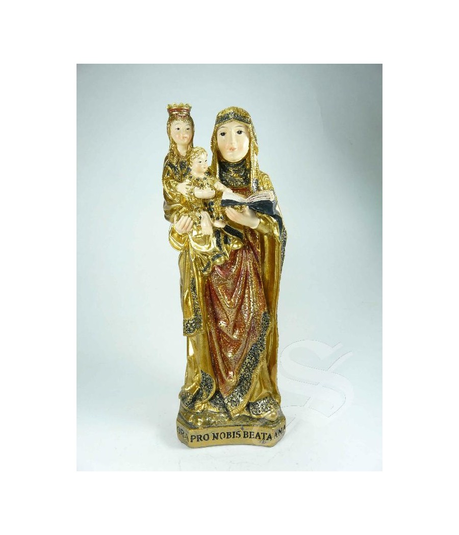 TRIPLE SANTA ANA 20 CM RESINA