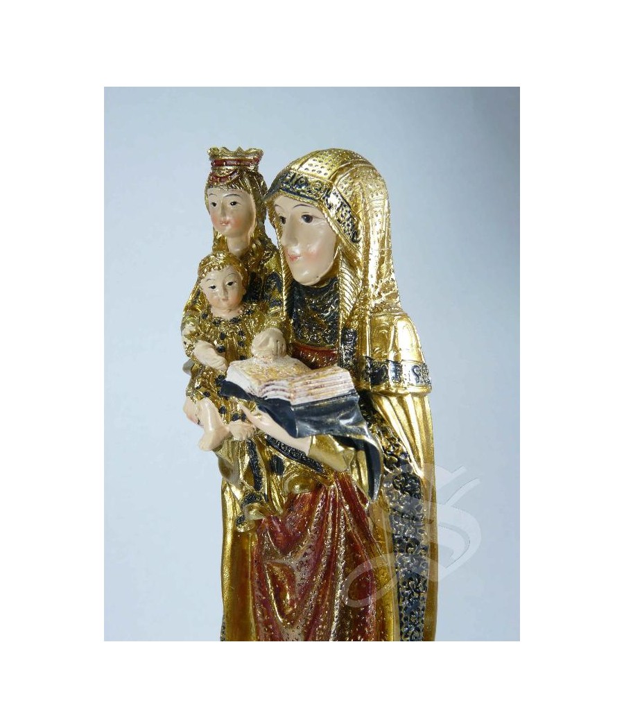 TRIPLE SANTA ANA 20 CM RESINA