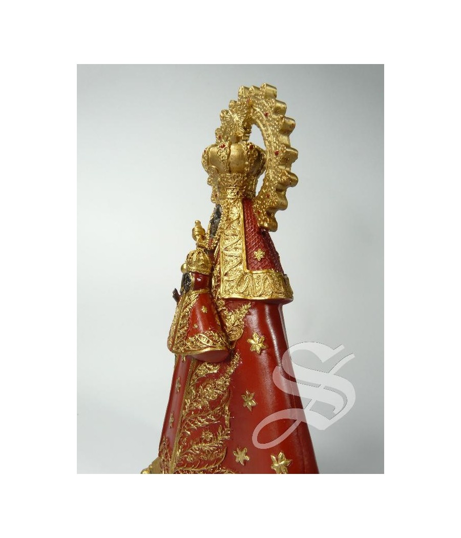 VIRGEN DE GUADALUPE EXTREMADURA ESPAÑA 19 CM.