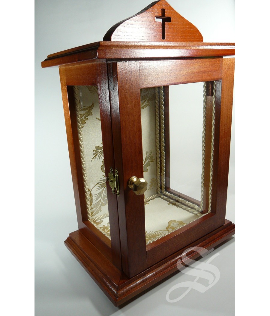 SANTUARIO MADERA PARA IMAGEN MEDIDA INTERIOR 23 * 15 * 12