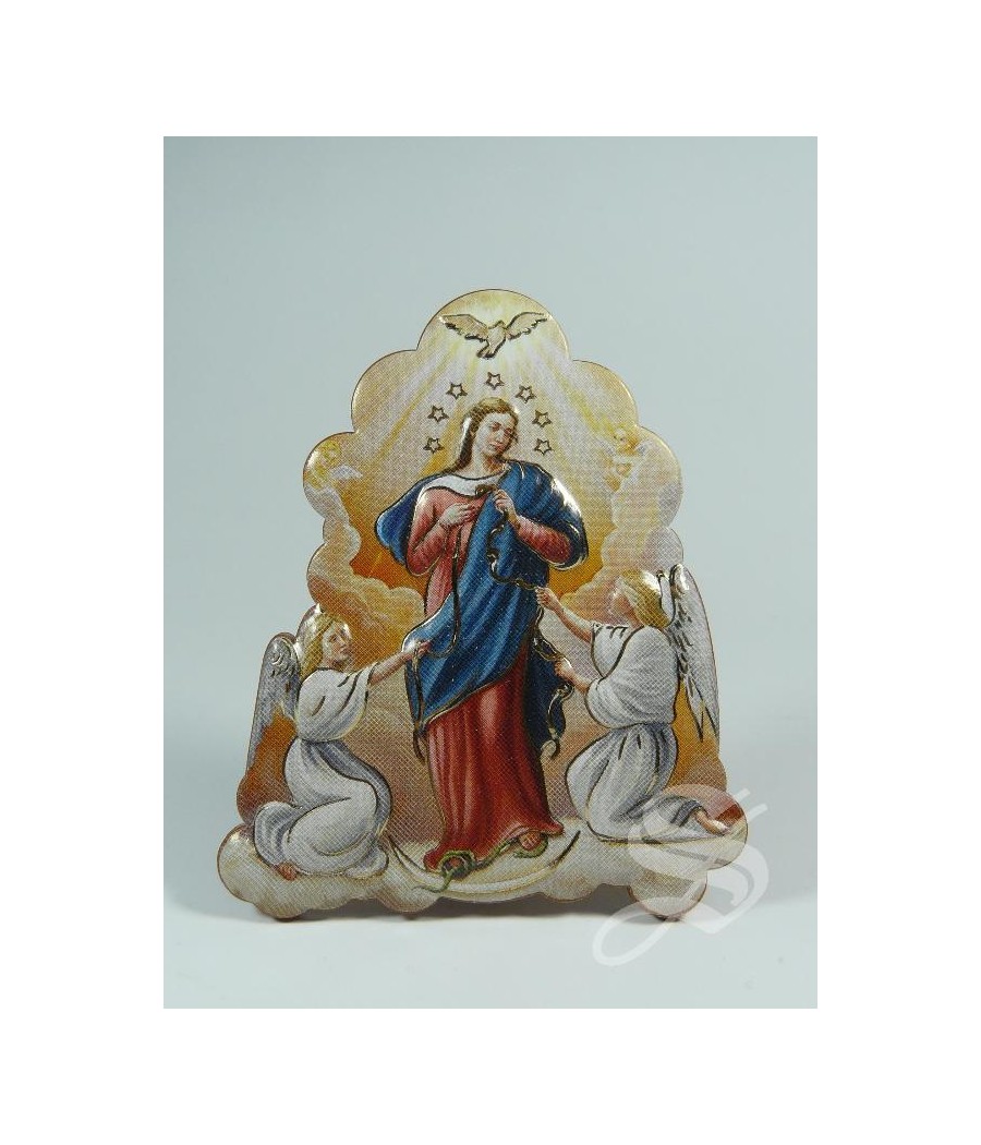 IMAN VIRGEN DESATANUDOS 7 CM.