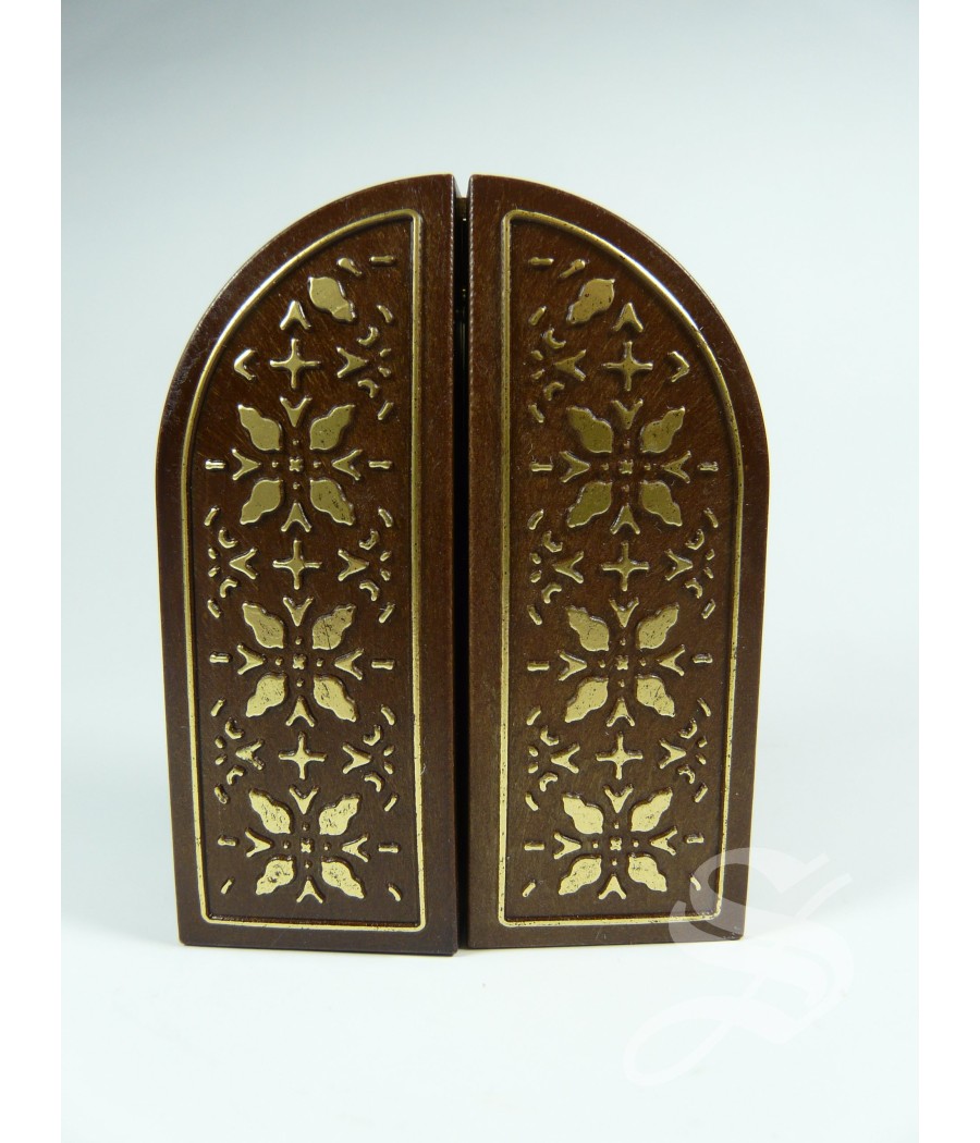 TRIPTICO CON PLACA DE PLATA 12 * 7,5 SAGRADA FAMILIA