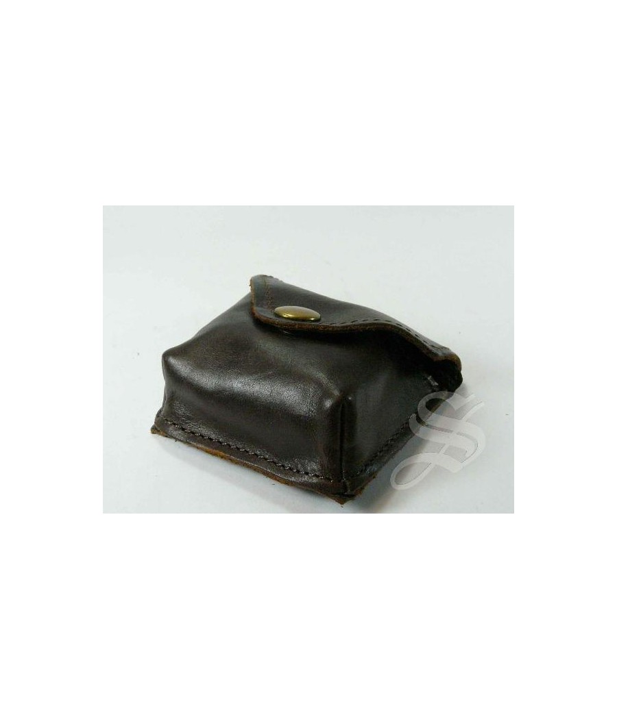ESTUCHE PIEL PORTAVIATICO COLOR NEGRO O MARRON VACÍO
