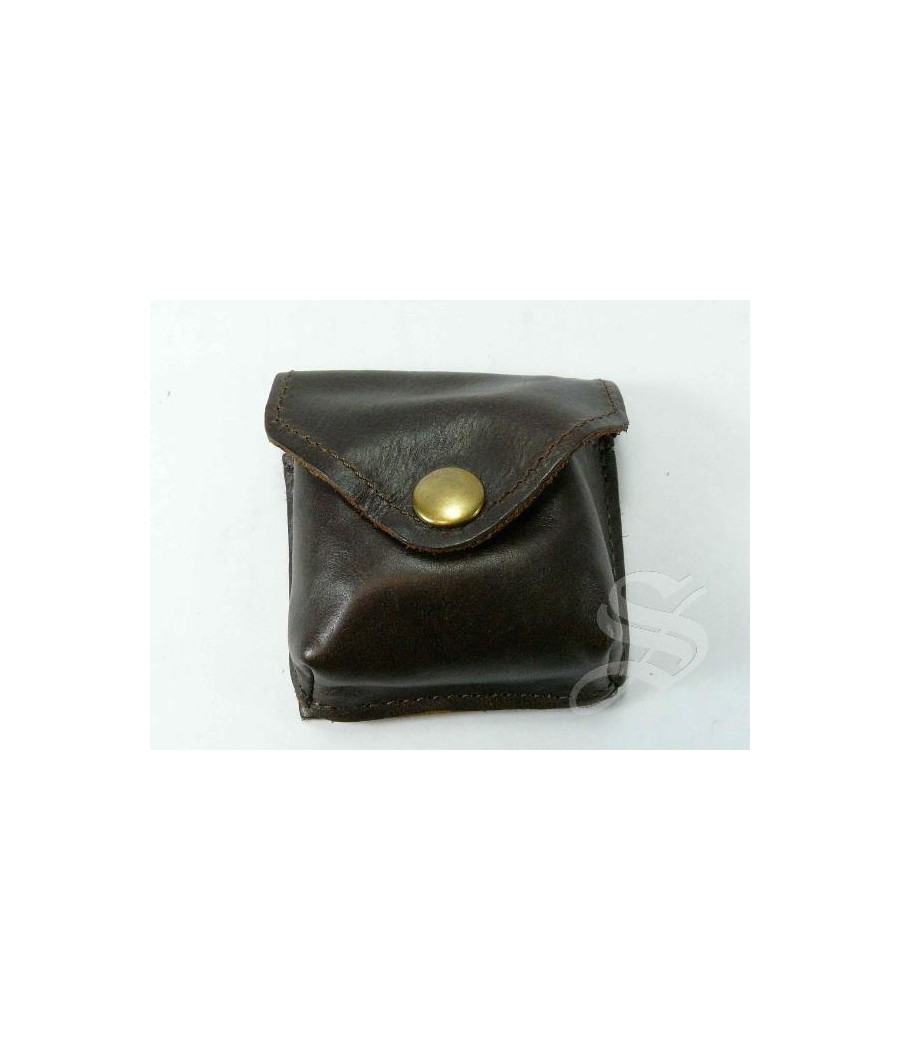 ESTUCHE PIEL PORTAVIATICO COLOR NEGRO O MARRON VACÍO