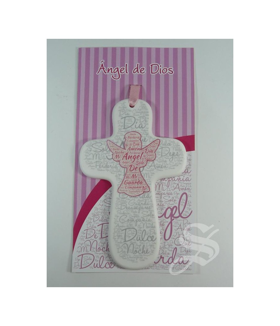 CRUZ ANGEL MI GUARDA EN ROSA