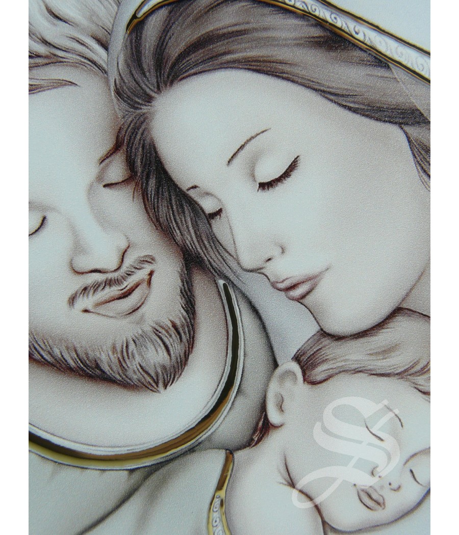 ICONO SAGRADA FAMILIA 15 X 13 CM.