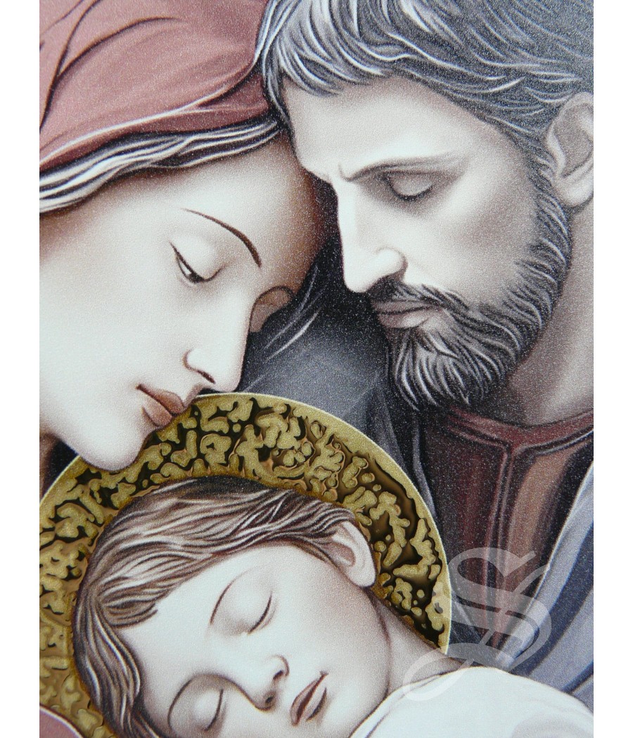 ICONO SAGRADA FAMILIA 15 X 13 CM.