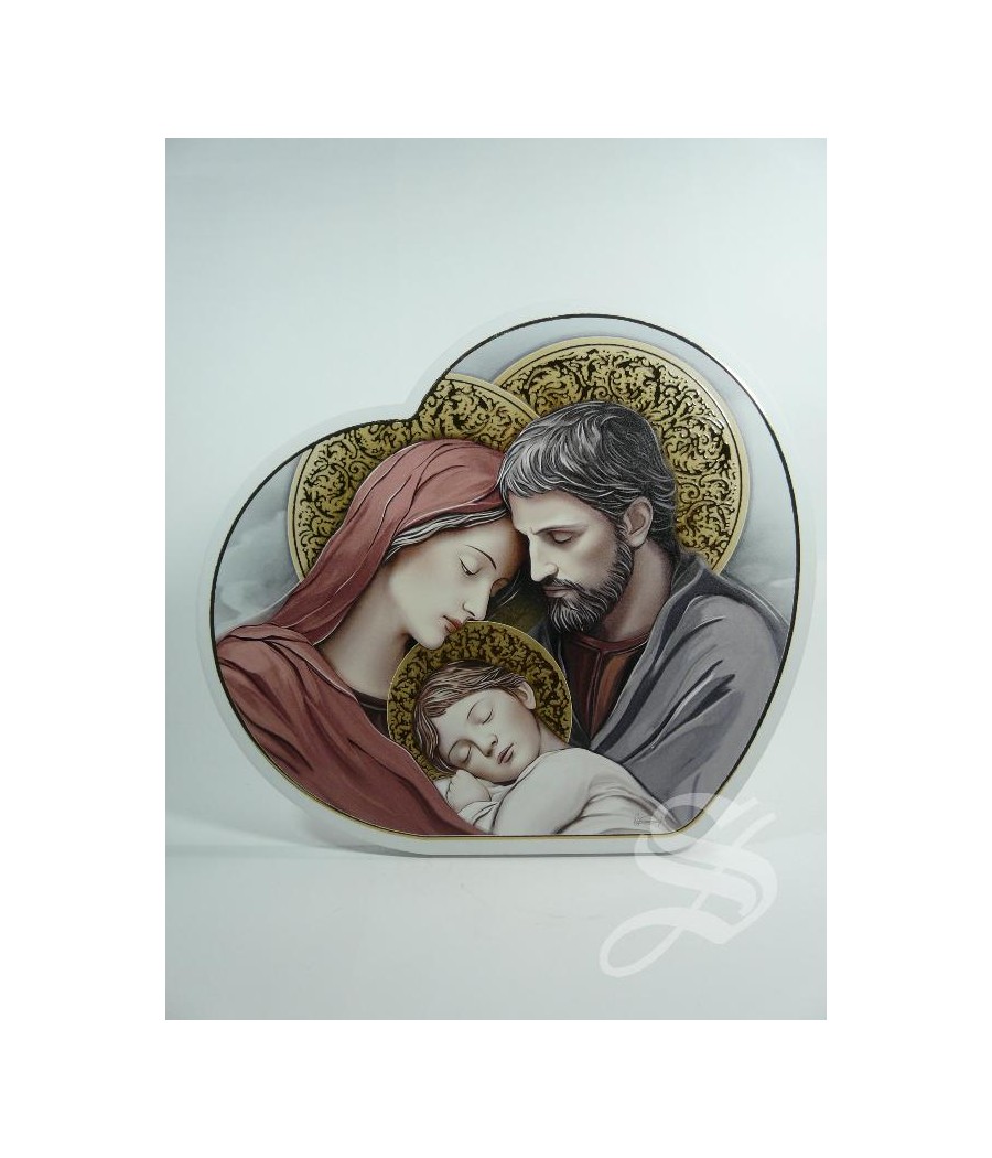 ICONO SAGRADA FAMILIA 21 X 18 CM.