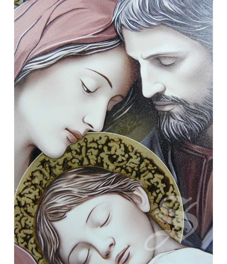 ICONO SAGRADA FAMILIA 21 X 18 CM.