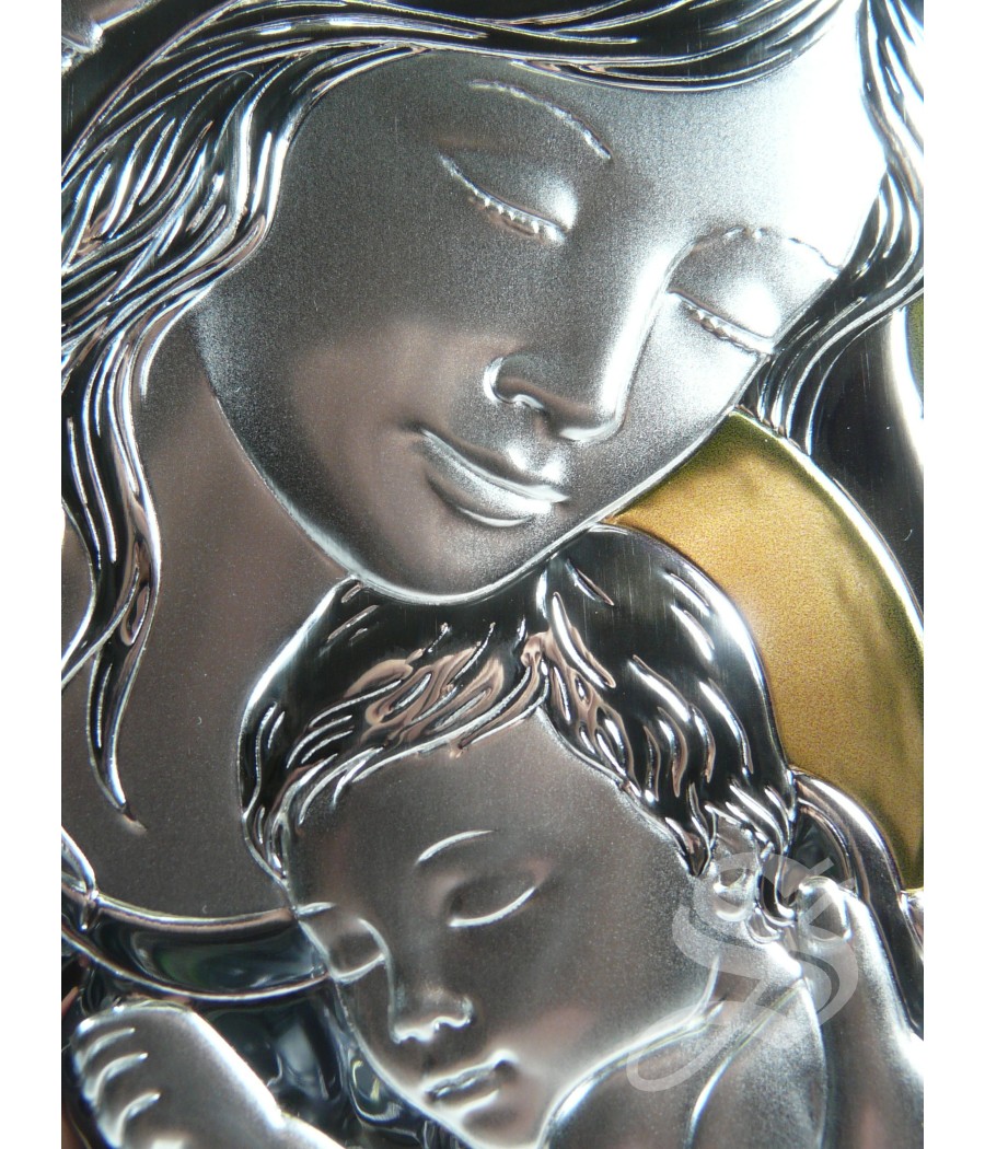 SAGRADA FAMILIA CORAZON 15 X 20 DORADO