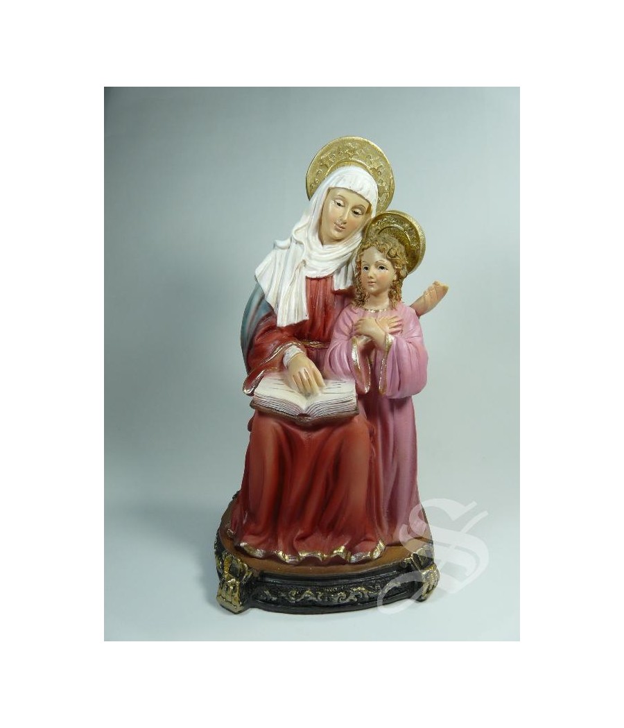 SANTA ANA CON LA VIRGEN 21 CM