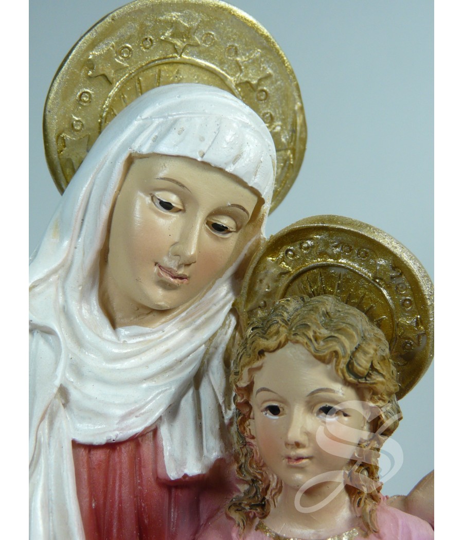 SANTA ANA CON LA VIRGEN 21 CM