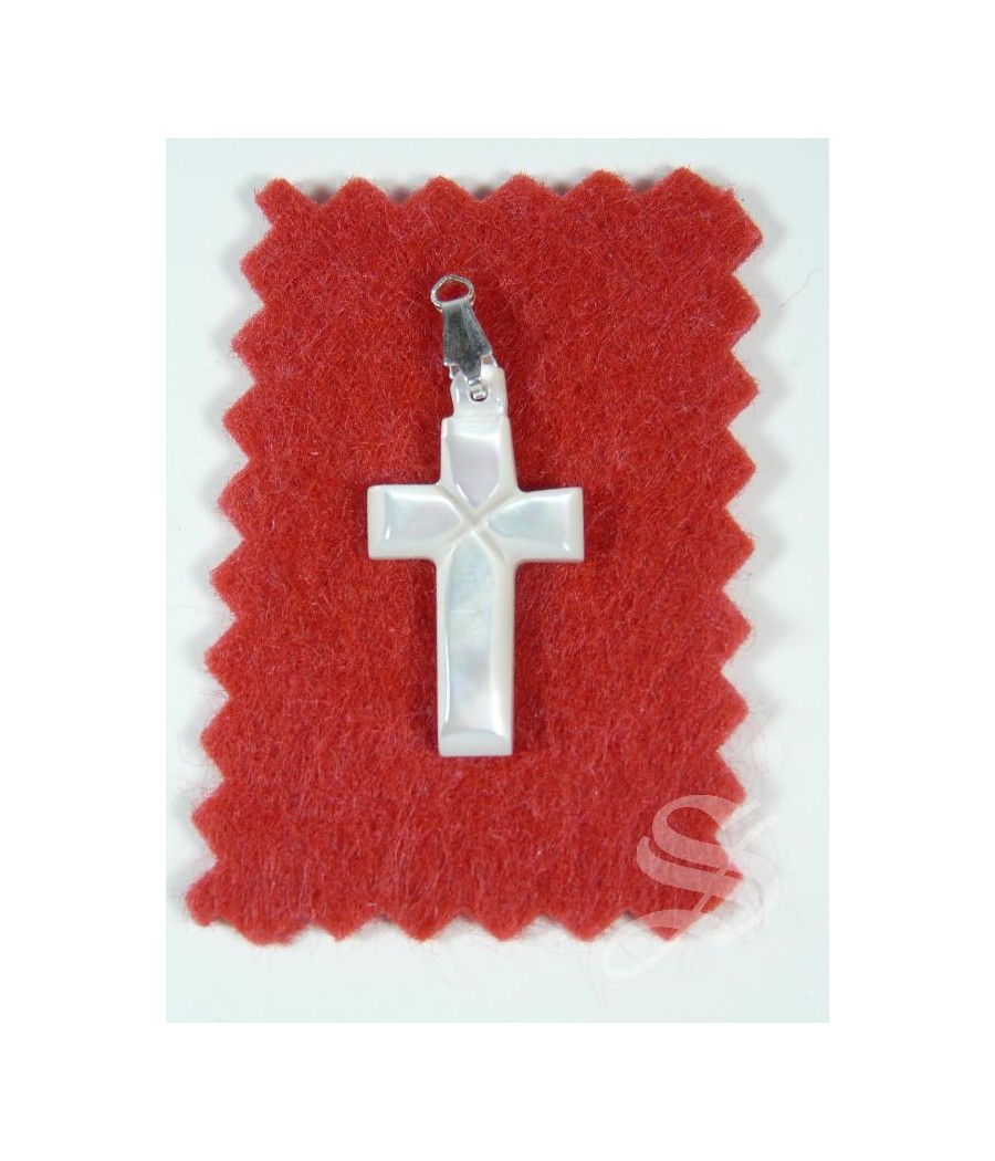 CRUZ NACAR COLGAR 24 X 14 MM.SENCILLA