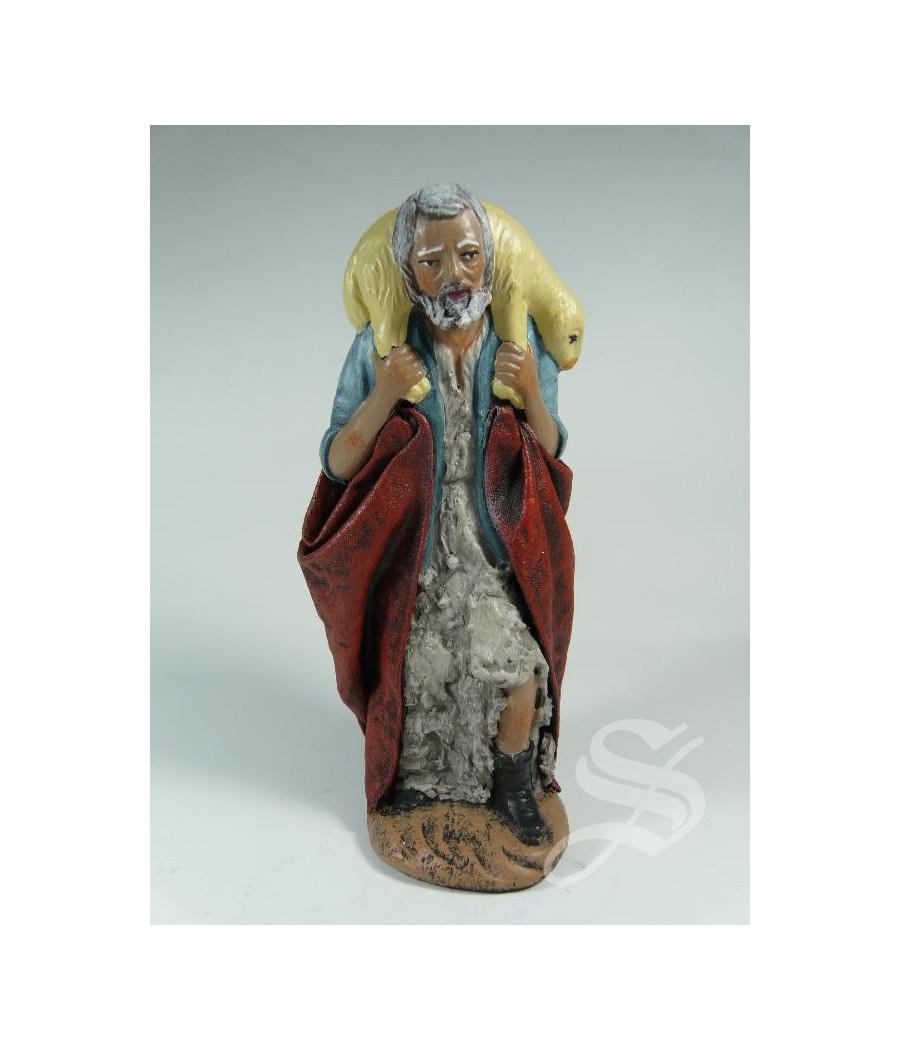 PASTOR 12  CM. CON CORDERO SOBRE LOS HOMBROS