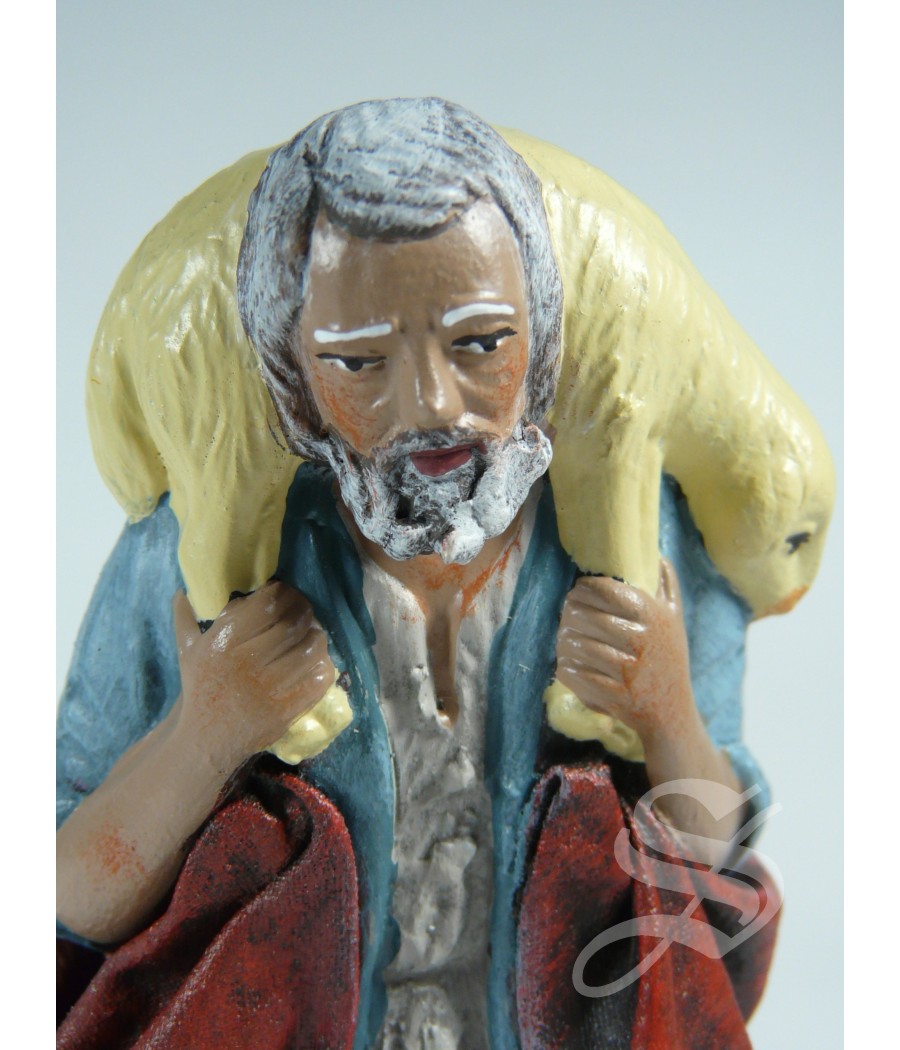 PASTOR 12  CM. CON CORDERO SOBRE LOS HOMBROS