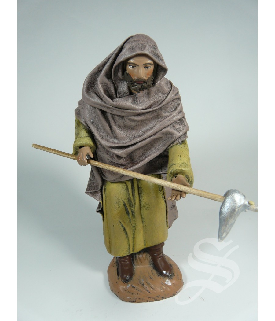 PASTOR CON AZADA 17 CM.