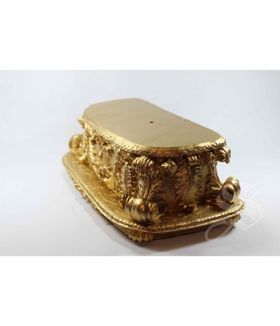 MENSULA RECTANGULAR REPUJADA 16.5*8*8 CM