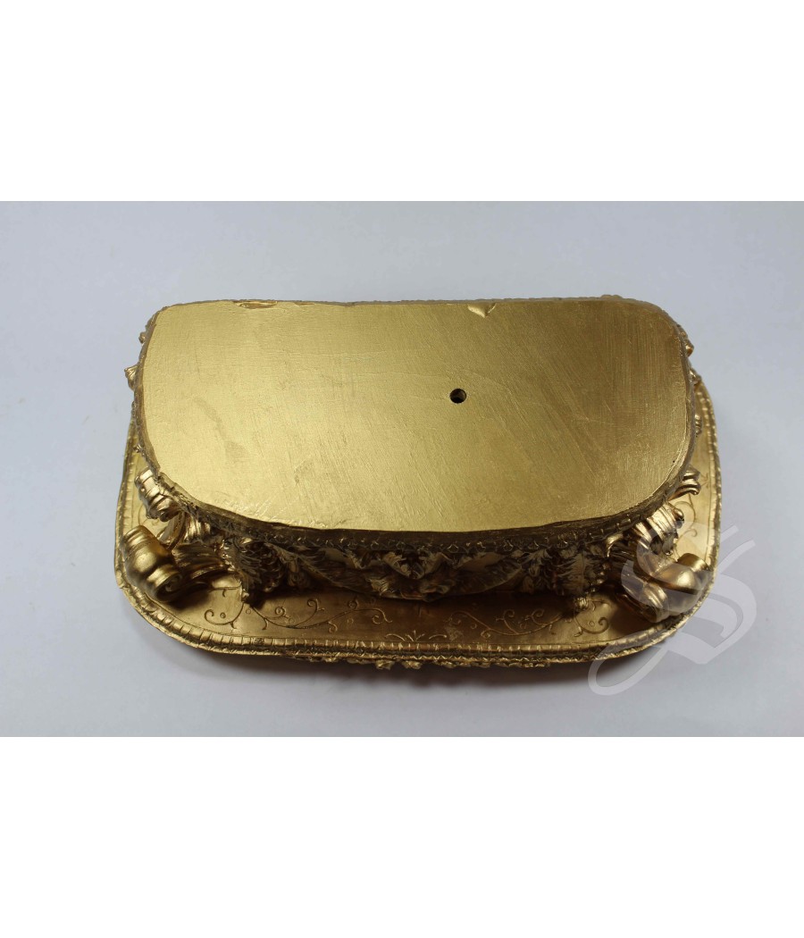 MENSULA RECTANGULAR REPUJADA 16.5*8*8 CM