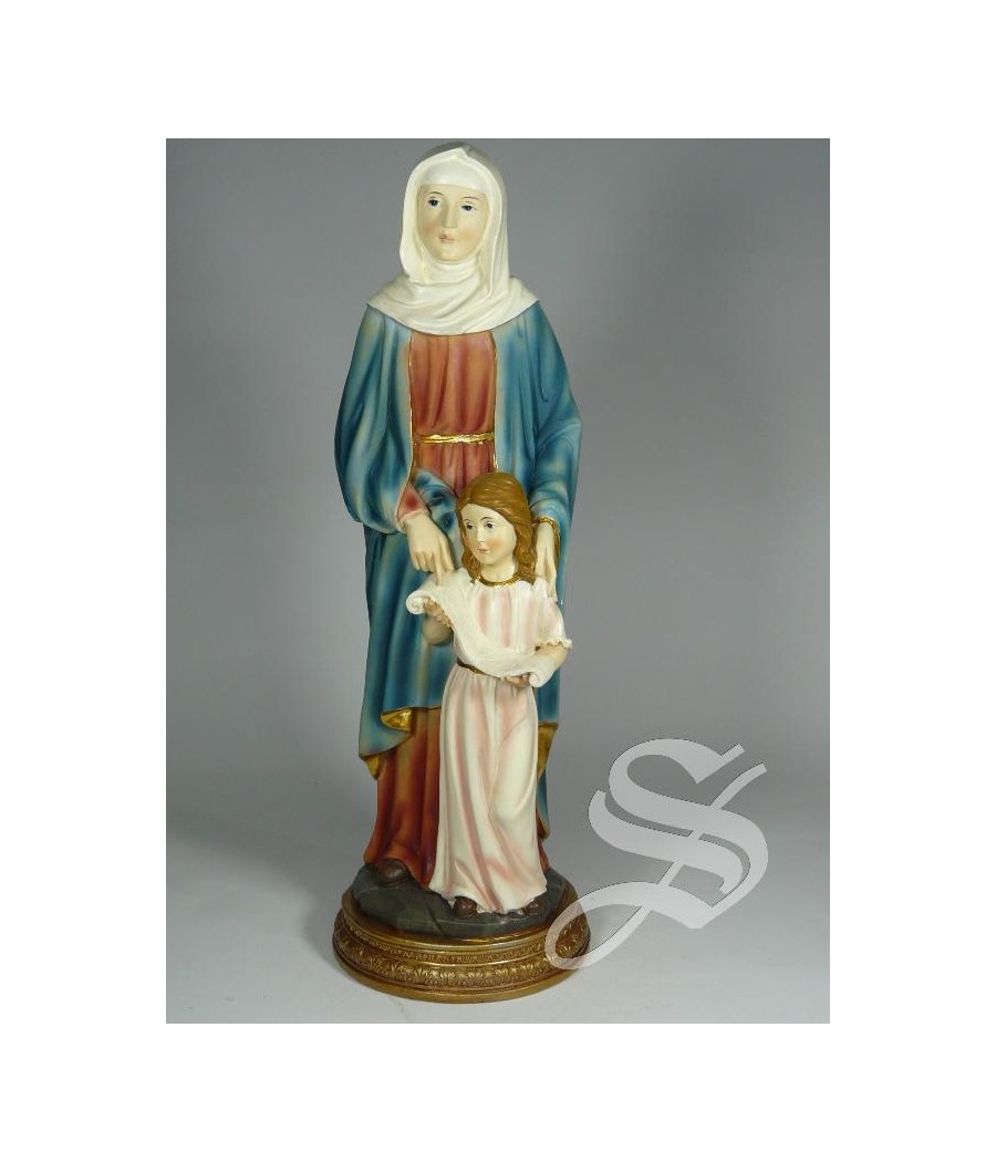 SANTA ANA CON LA VIRGEN MARIA 30 CM.