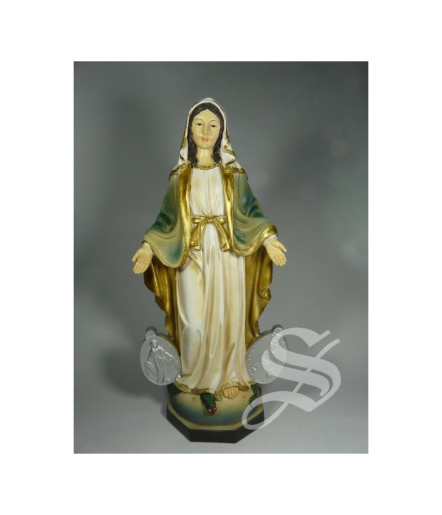 VIRGEN MILAGROSA MEDALLAS 32 CM
