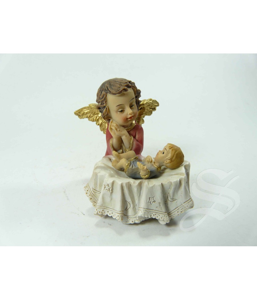 ANGEL DE LA GUARDA CON NIÑA