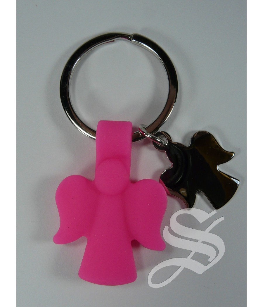 LLAVERO CAUCHO ANGELITO COLORES SURTIDOS