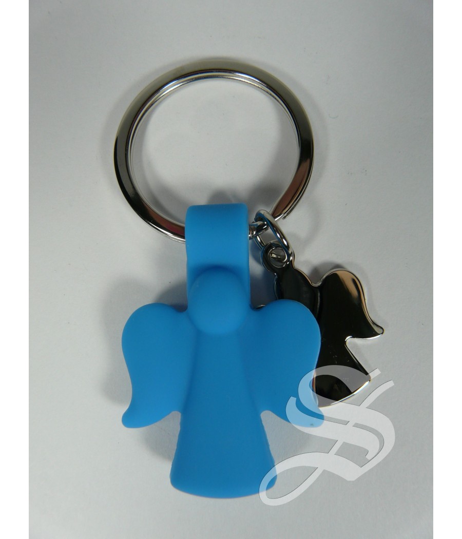 LLAVERO CAUCHO ANGELITO COLORES SURTIDOS