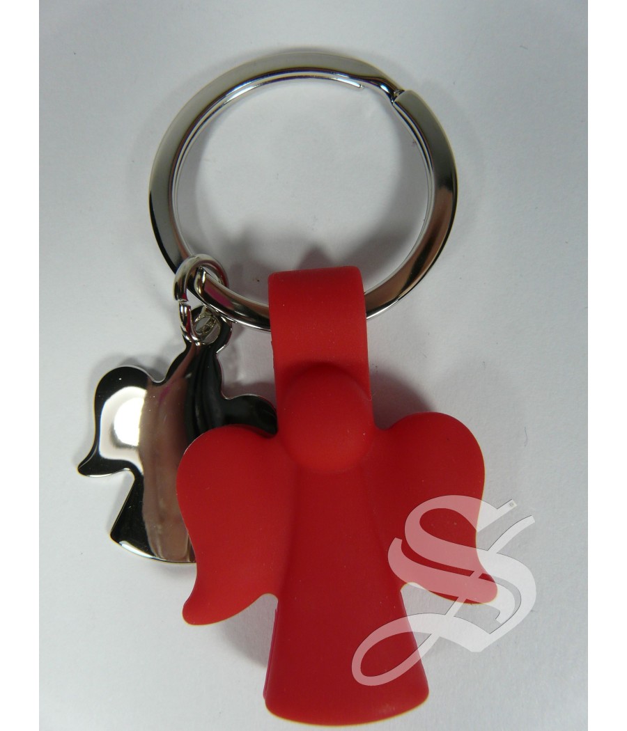 LLAVERO CAUCHO ANGELITO COLORES SURTIDOS