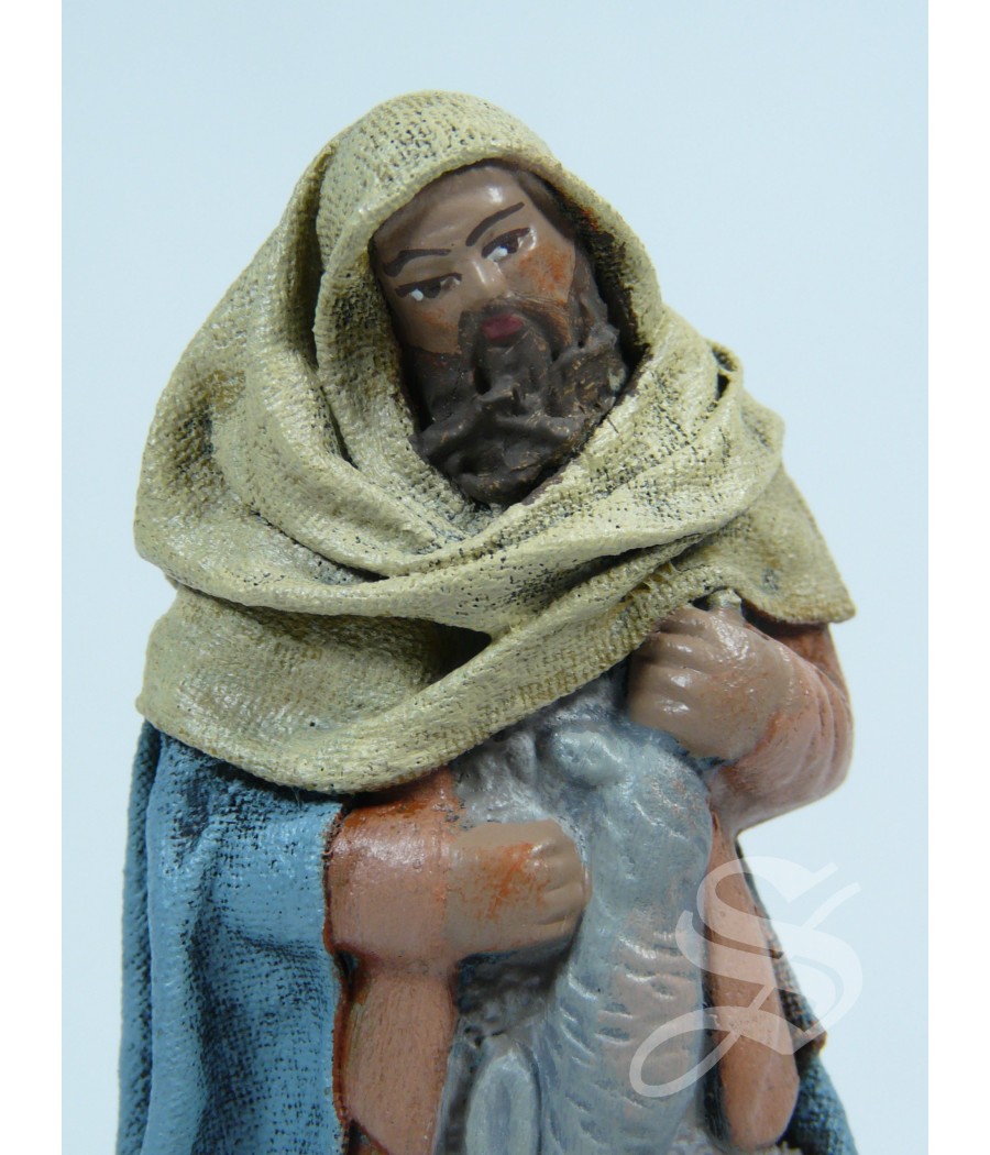 PASTOR CON CONEJO 10 CM.