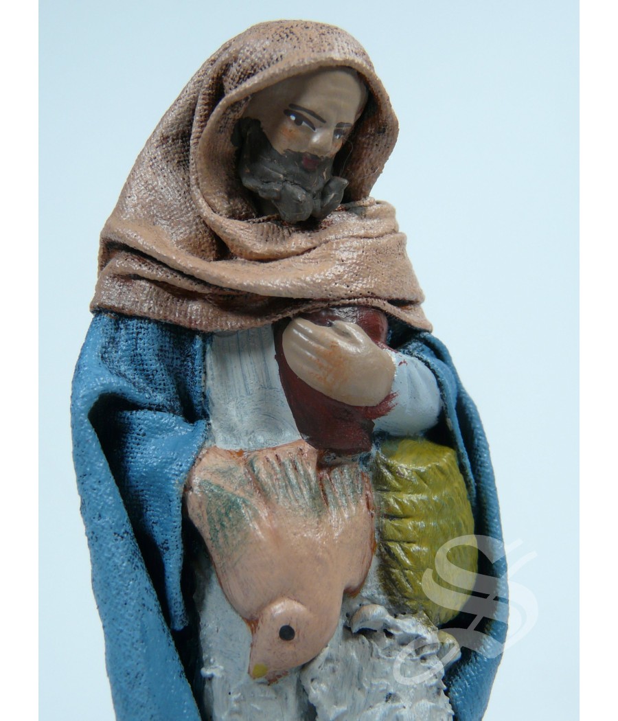 PASTOR CON POLLO 10 CM.