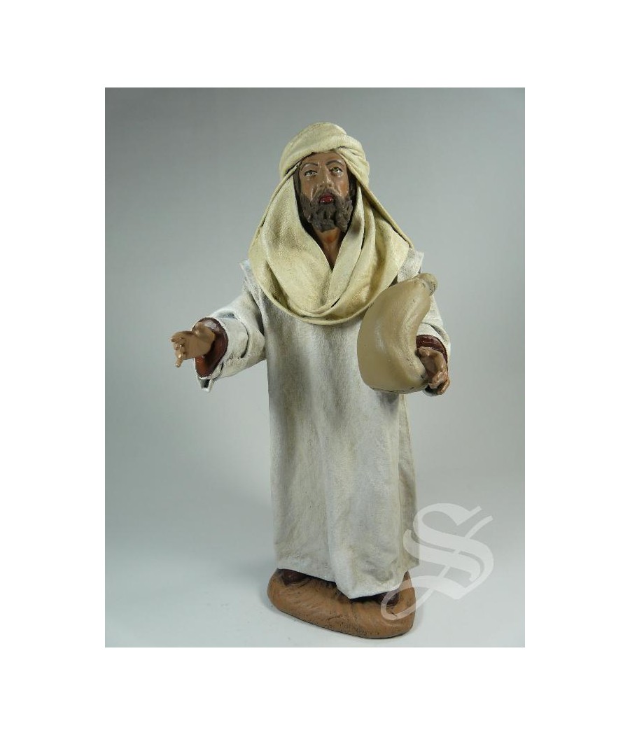 PASTOR ARABE CON SACO 21 CM.