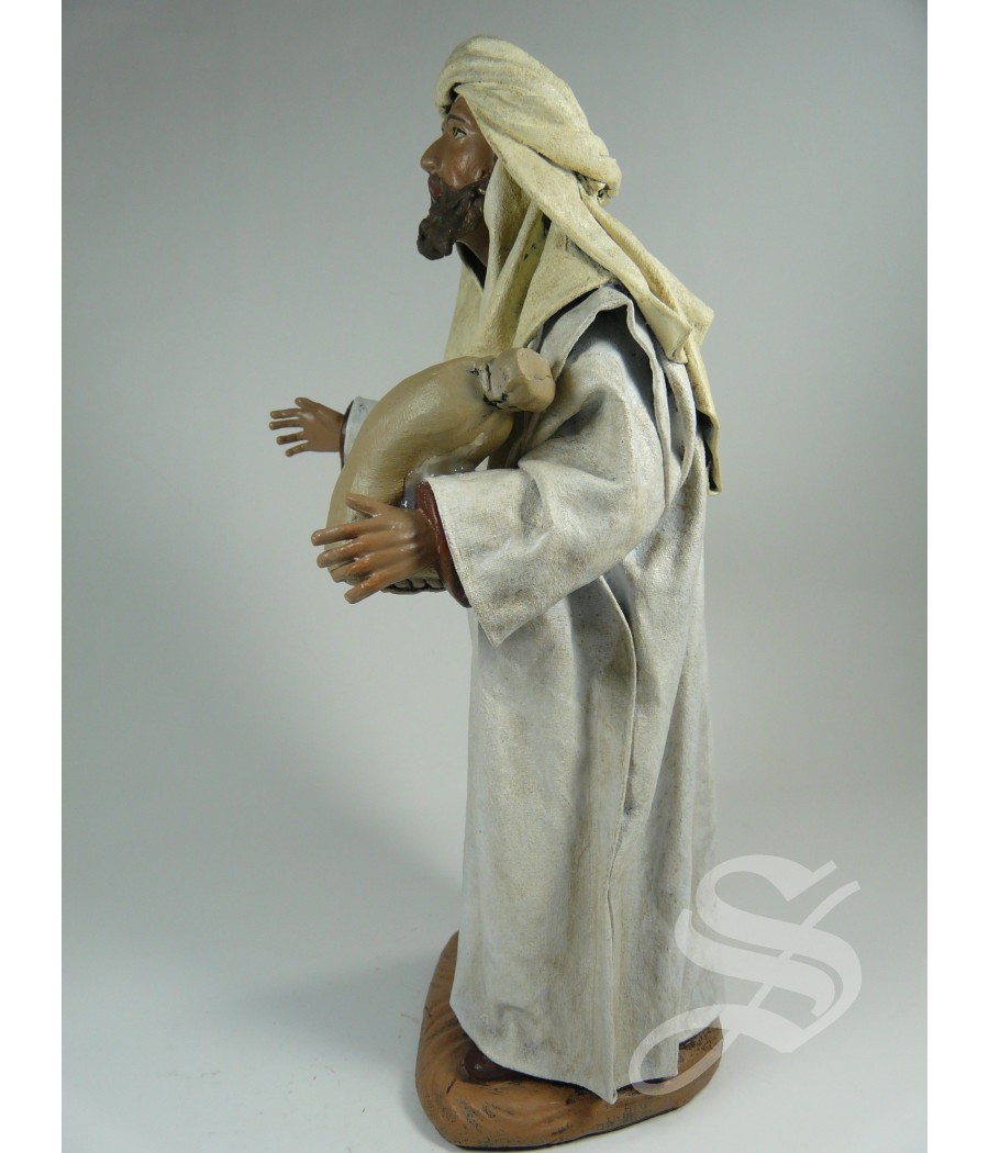 PASTOR ARABE CON SACO 21 CM.