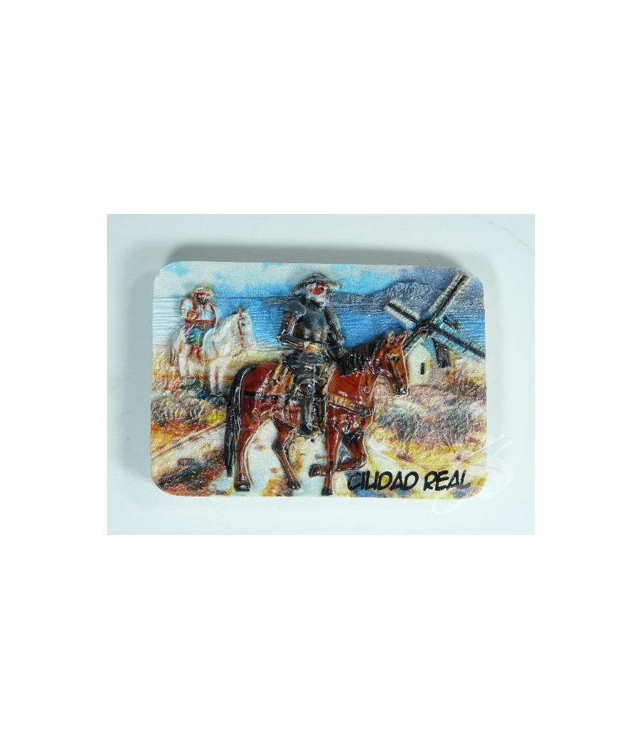 PULSERA IMAN QUIJOTE CON CIUDAD REAL