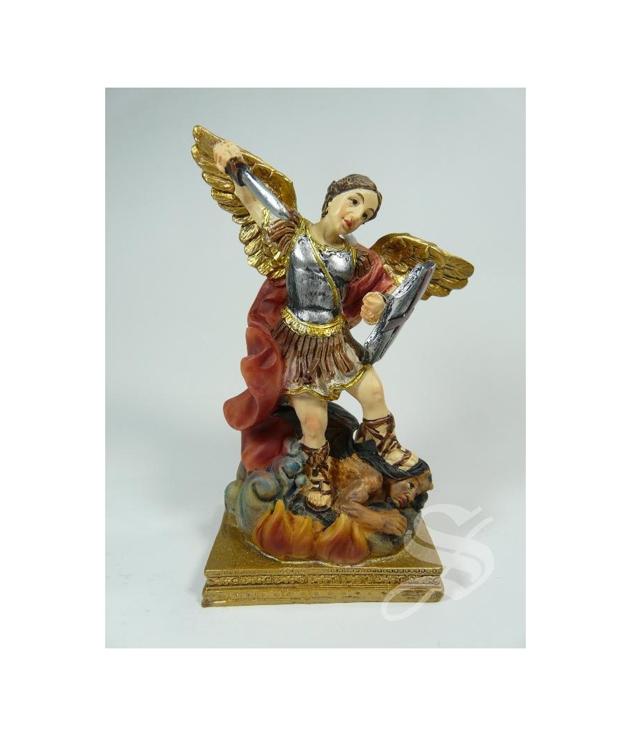 SAN MIGUEL ARCANGEL 11 CM. RESINA