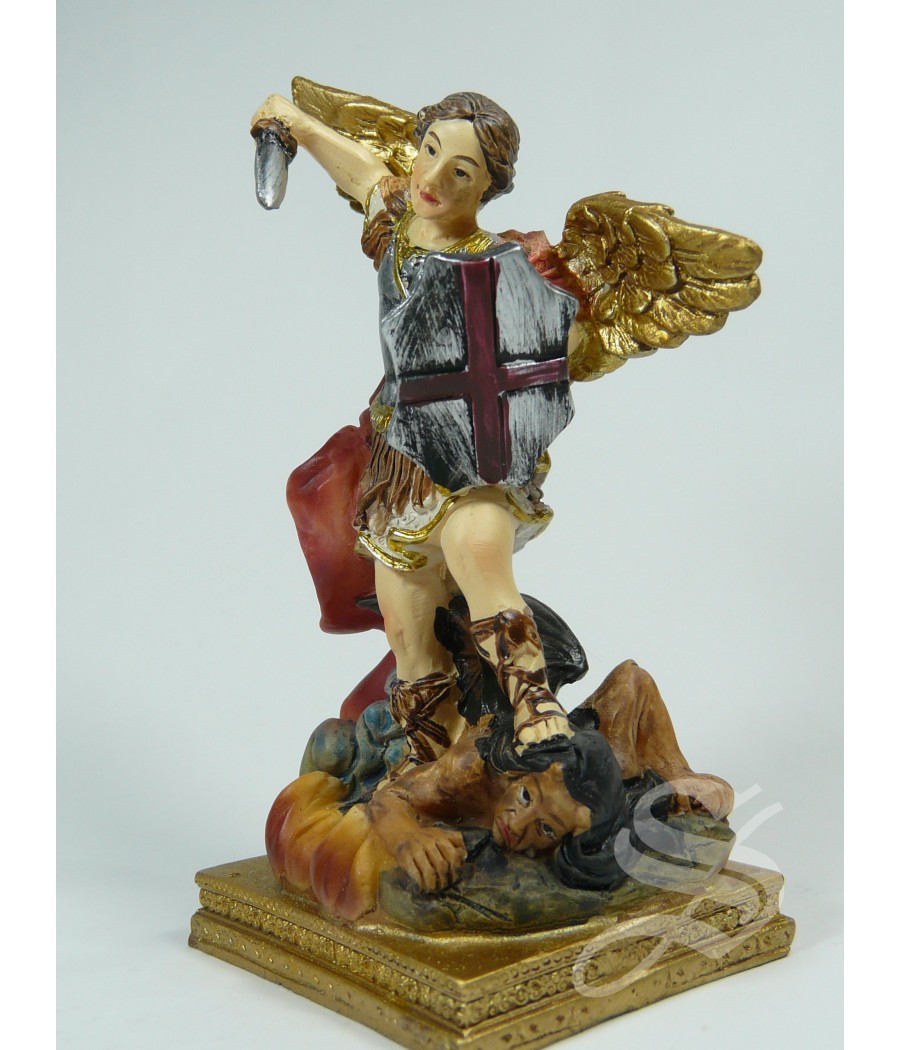 SAN MIGUEL ARCANGEL 11 CM. RESINA