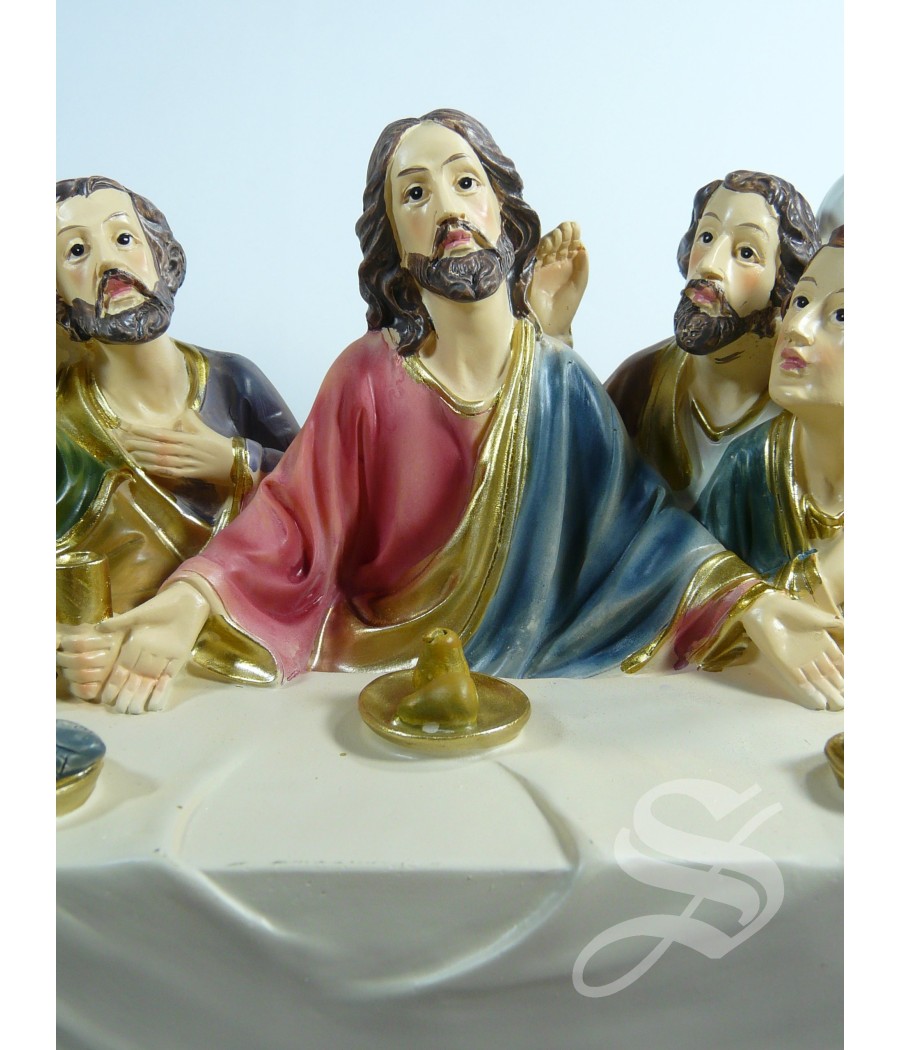 ULTIMA CENA 38 CM. RESINA