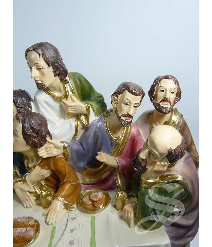 ULTIMA CENA 38 CM. RESINA