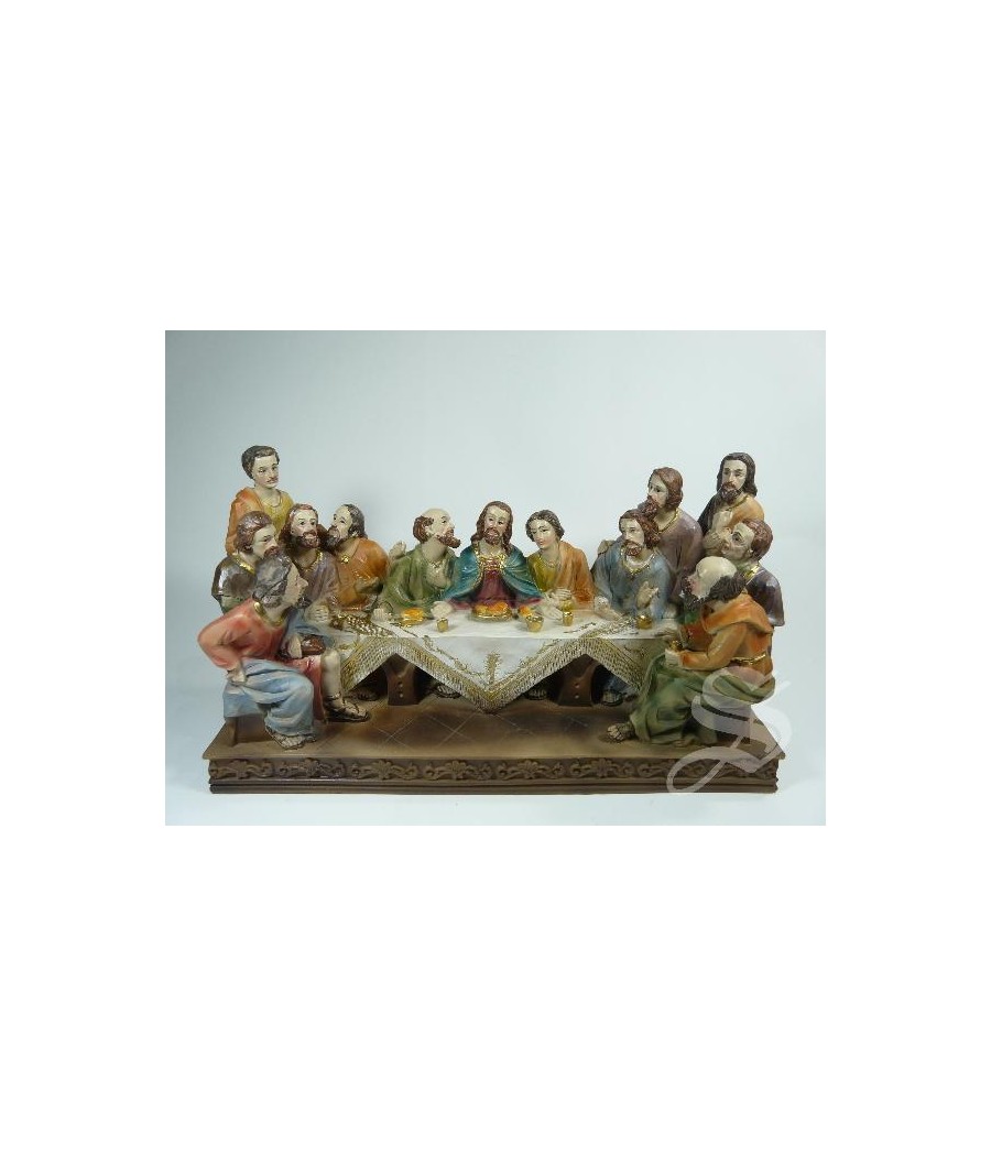 ULTIMA CENA 23 CM. RESINA