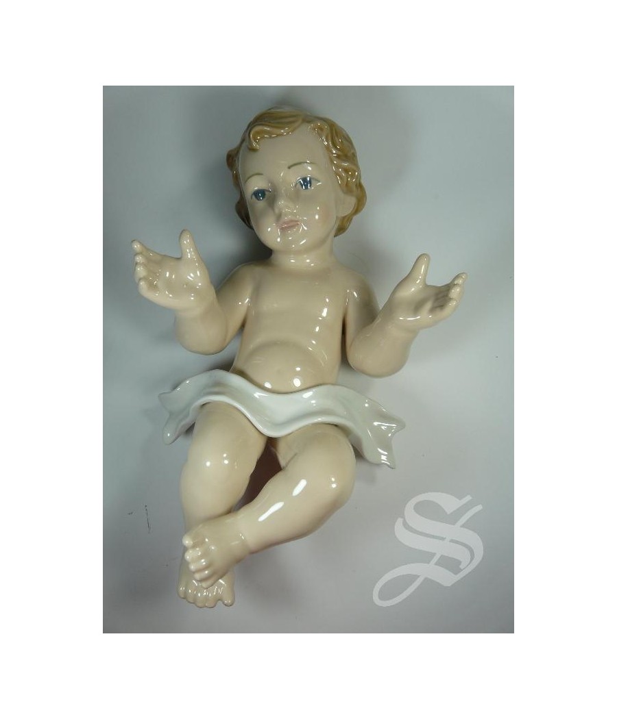 NIÑO JESUS 30 CM. PORCELANA NAVEL