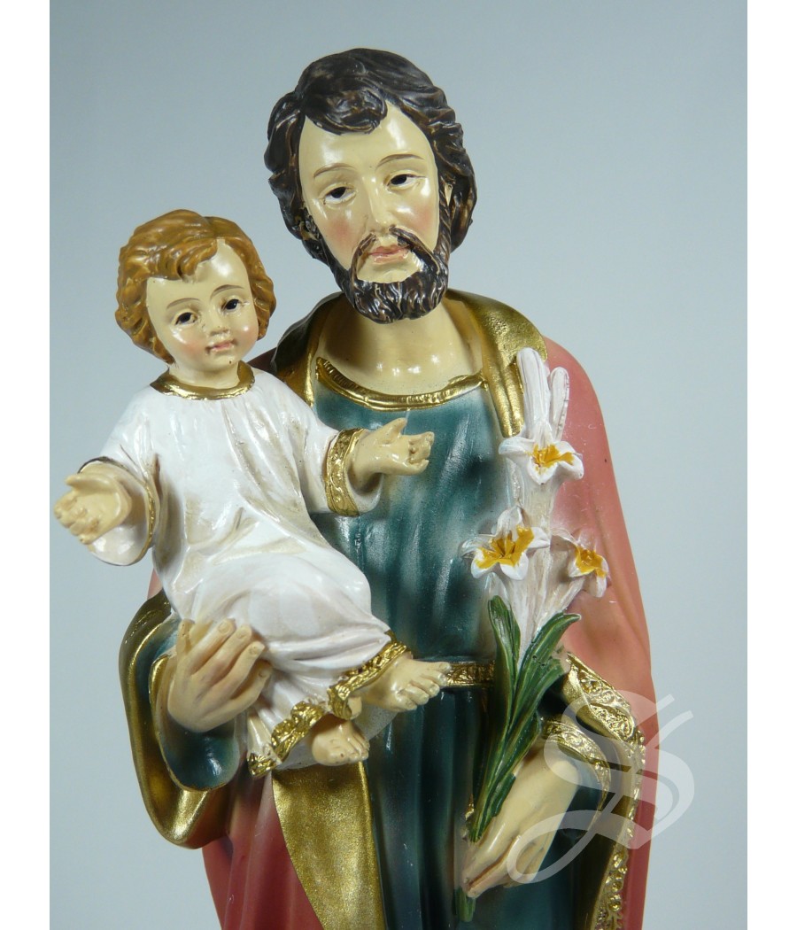 SAN JOSE CON NIÑO 20 CM.